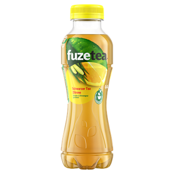 Fuze Tea Zitronengras Einweg - 12 x 400 ml Schrumpfpackung