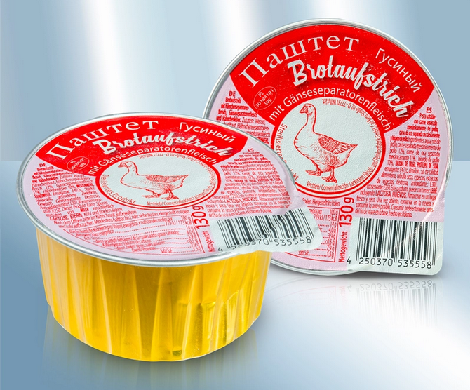 Goose pate, 130g/Паштет с гусиным мясом, 130g