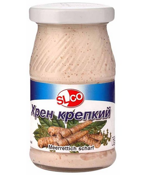 Meerrettich scharf 175ml SLCO - Хрен острый 175мл SLCO