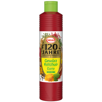 Hela Gewürz Ketchup Curry delikat - 800 ml Flasche