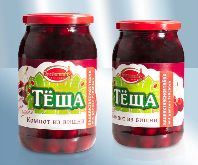Sour cherry drink, Eastern European style, 940g/Компот вишнёвый, 940g