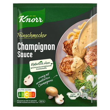 Knorr Feinschmecker Champignonsauce - 37 g Beutel