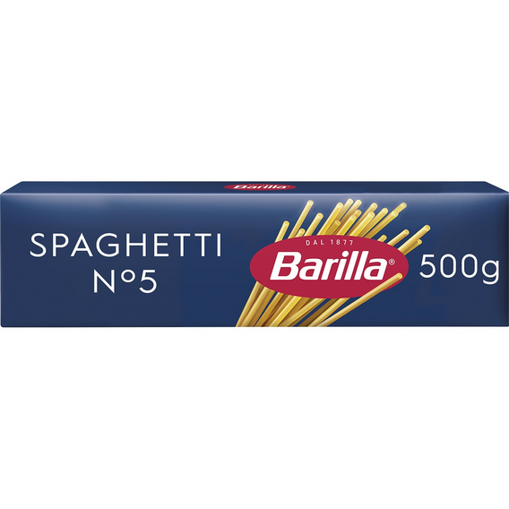 Barilla spaguetti n5 500g