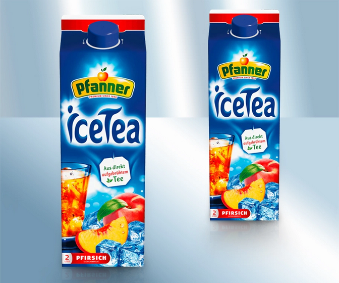 Black tea drink with peach flavour, 2000ml/Напиток чайный, черный со вкусом персика, 2000мл