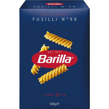 Barilla fusil spiral 98 500g