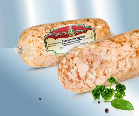 Aspic of hen Zaliwnaya iz kuritsy, ~500g/Заливное из курицы, ~500g