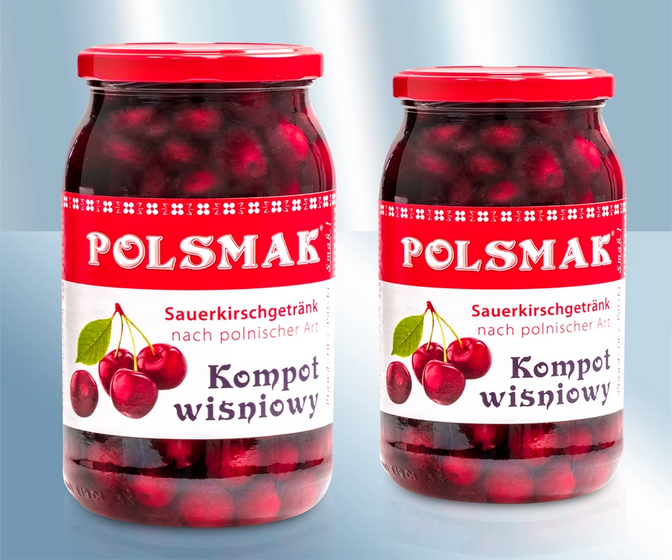 Saour cherry drink, Eastern European style, 940g/Компот вишнёвый, 940g
