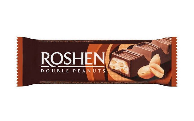 Batonchik dvoinoy oreh Roshen