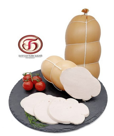 Bogoduh. Bruehwurst Doktorskaja aus Huhn 600g - Колбаса куриная Докторская 600г Bogoduhowskij