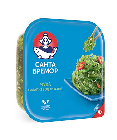 SB Meeresalgensalat Tschuka 150g - Салат из морских водорослей 150г 