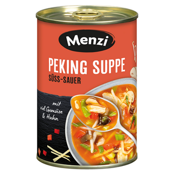 Menzi Delikatess Suppe Peking - 400 ml Dose