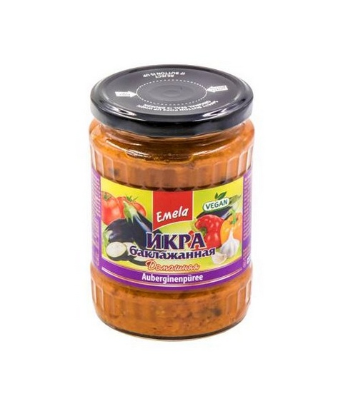 Emelja Auberginenpueree Domaschnaja 550g U - Икра баклажанная домашняя 550г Emelja