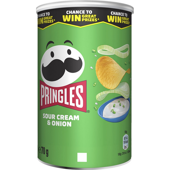 Chips Pringles Sour Cream & Onion 70g