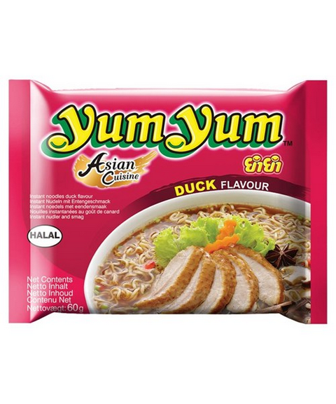 Nudeln Yum-Yum Ente 60g China - Лапша Юм-юм Утка 60г Китай
