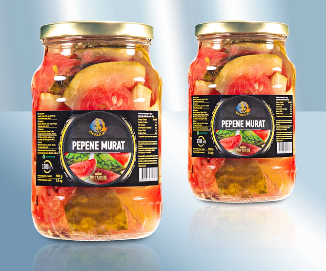 Pickled water melon, 1,6kg/Арбузы маринованные, 1,6kg
