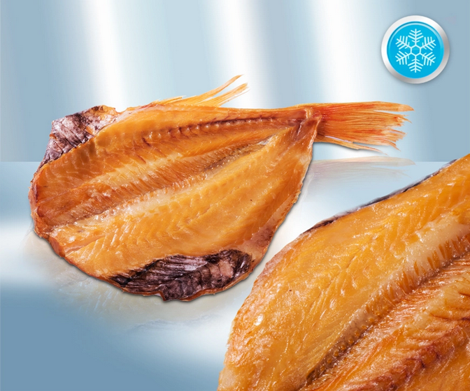 Red perch, cold smoked, deep frozen, ~5kg/Красный морской окунь холодного копчения, замороженный (250-450г), ~5kg