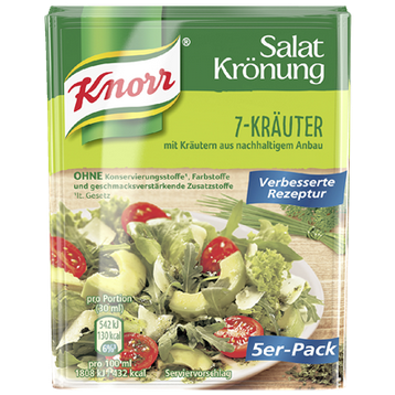 Knorr Salatkrönung 7 Kräuter 5 Stück 