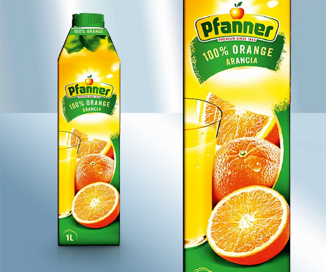 Orange nectar, 1000ml/Нектар апельсиновый, 1000мл