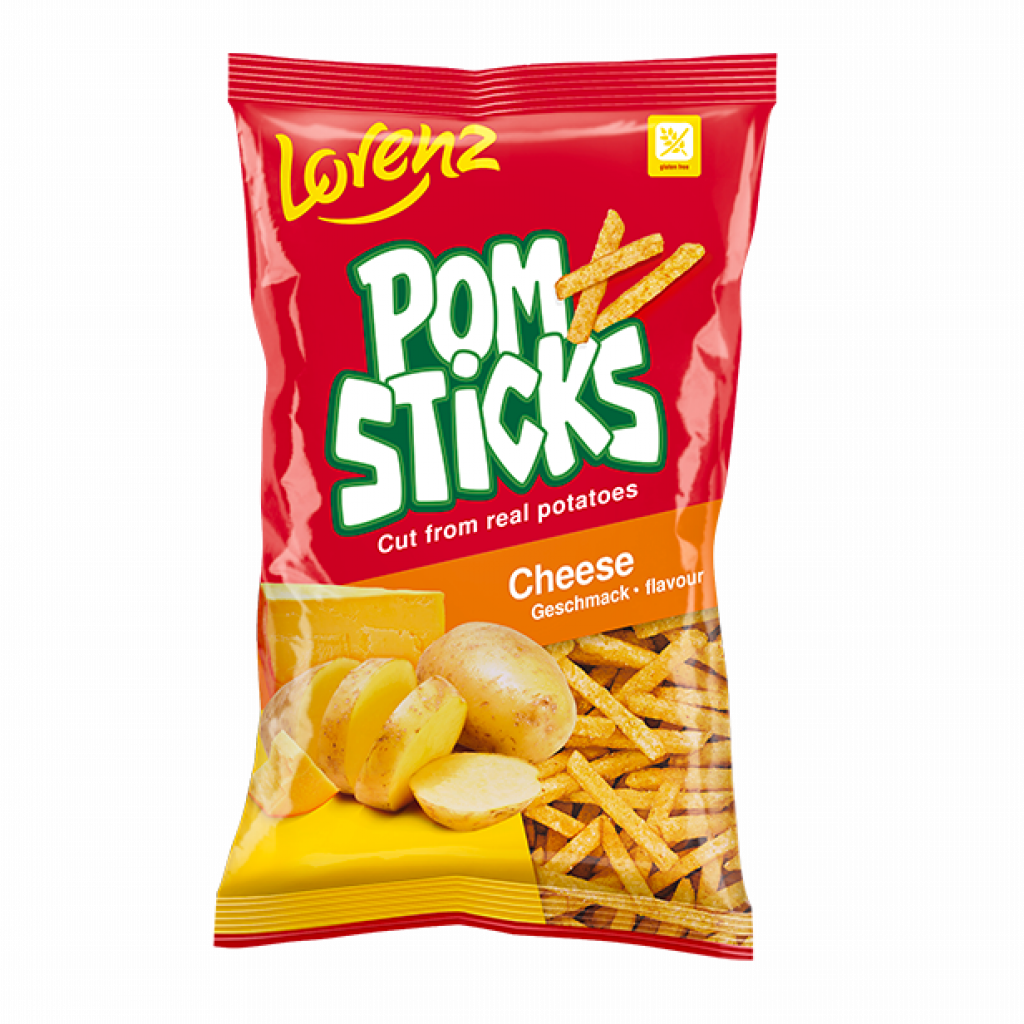 LORENZ POMSTICKS CHEESE 85 G