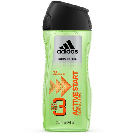 Adidas Shower 250ml 3in1 Active Start
