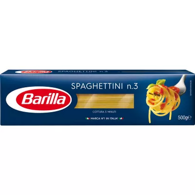 Barilla spaguetti n3 500g