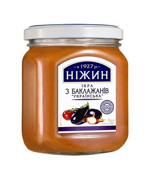 Nezhin Auberginepuere Ukrainian 450g - Икра Баклажановая 450г Nezhin