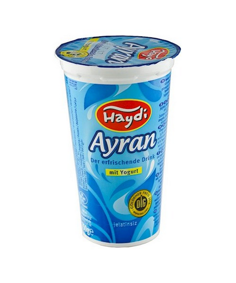 H-Ayran Haydi ohne Kuehlung 250ml Becher - Айран Хайди стаканчик 250мл 