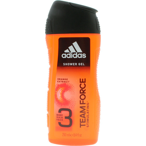 Adidas Shower 250ml 3in1 Team Force
