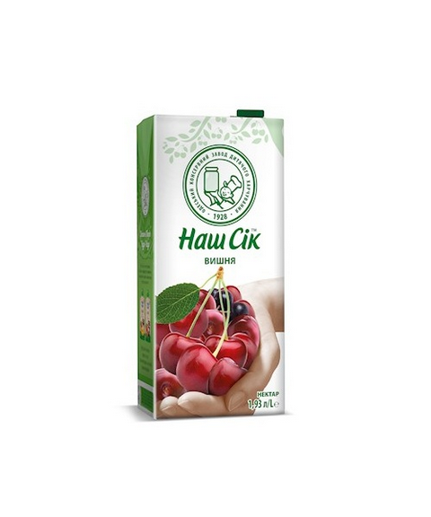 Nasch Sok Nektar Kirsche 1,93l T-Pak - Нектар Вишня 1,93л Т-пак Nasch Sok