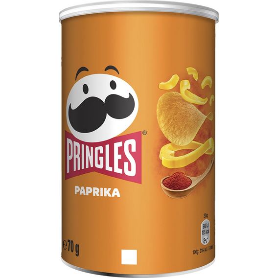 Chips Pringles paprika, 70g