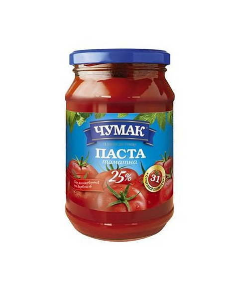 Chumak Tomatenpaste 25% 300g - Томатная паста 25 % 300г Chumak