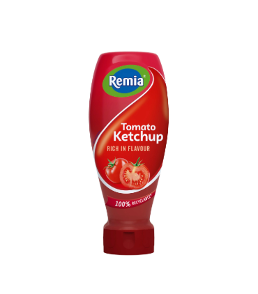 REMIA KETCHUP 500 ML TOP DOWN