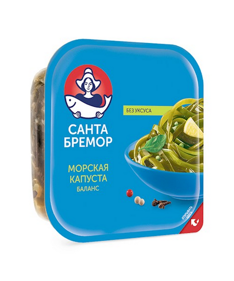 SB Meereskrautsalat mariniert Balans 200g - Салат из морской капусты Баланс 200г SB